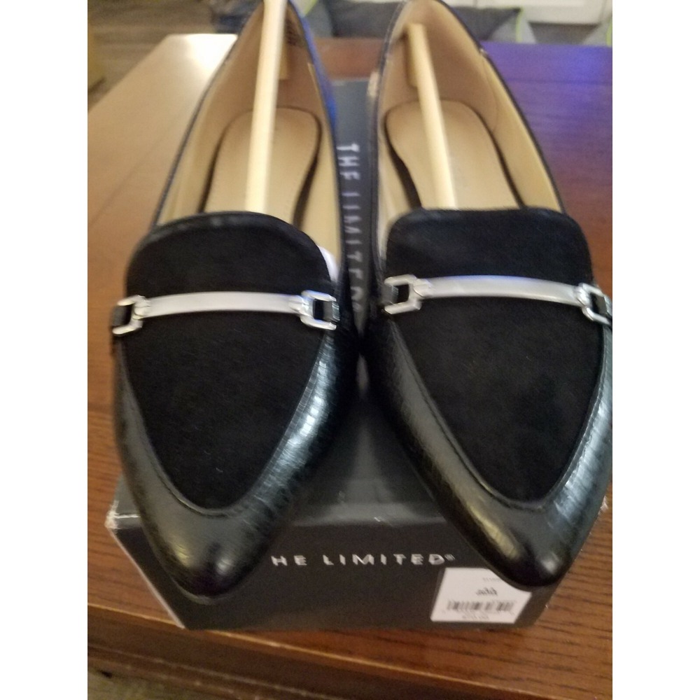 THE LIMITED Black Qalita Flats SZ 6.5 NIB